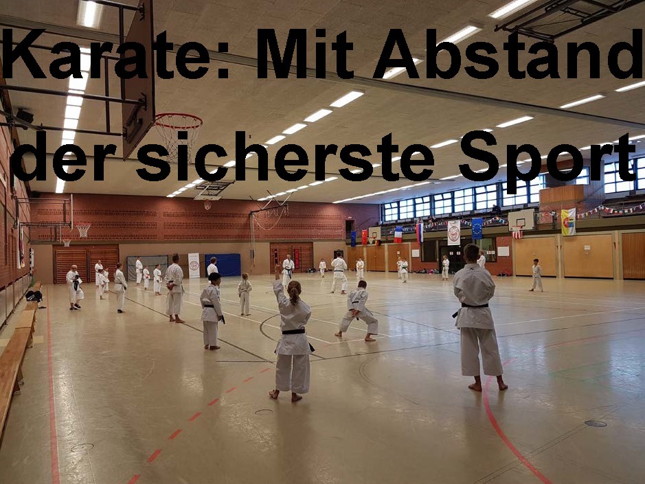 CarstenZeifang's tweet photo. Unter Coronaauflagen akzeptierter Karatelehrgang des ShotokanKarateStade e.V. 2020 in Stader Sporthalle. Abstand, Hygienemaßnahmen wurde eingehalten. Gab keine Infektionen. Alle haben sich fit gehalten. Karate geht auf Abstand, auch in Coronazeiten. Infos: https://t.co/NweMnjbFAe https://t.co/4mjwXE5B3e