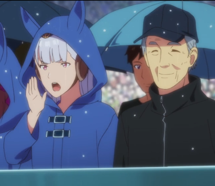 おすねこたろう ウマ娘2期第3話 ゴルシのお隣に厩務員の今浪さんが 今浪さんといる時のゴルシはホントに可愛いです ウマ娘 ウマ娘2期 ゴールドシップ T Co Pmd5sffy9v