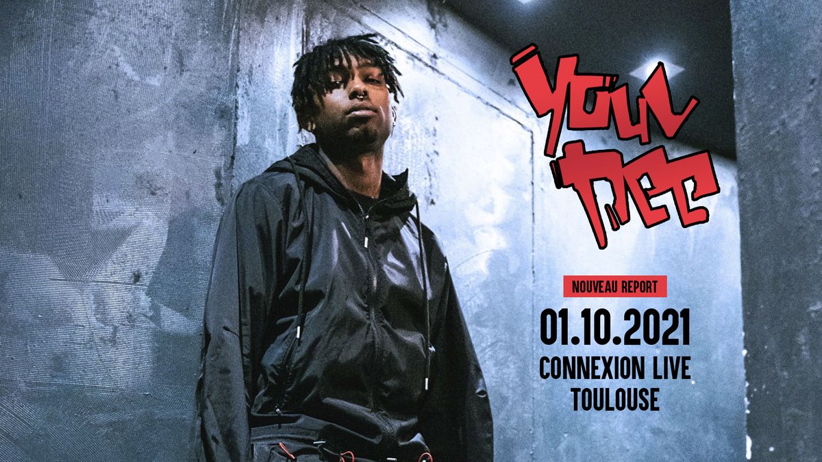 ⚠ REPORT ⚠
Le concert de <a href="/Monkey_D_Youv/">Cobain</a> initialement prévu le 24/10/2020 puis le 09/04/2021 est contraint d’être reporté au 01/10/2021. Toujours à <a href="/ConnexionLive/">Connexion Live</a>