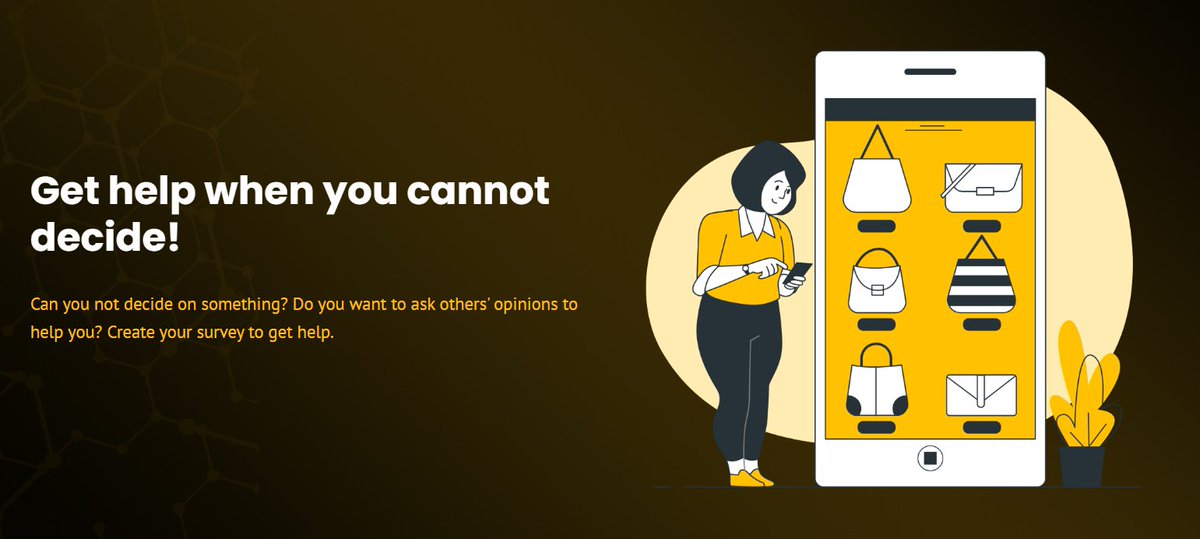 Having difficulty while deciding? Is the opinion of others very valuable to you? Create a survey in #TFB app about the topic you want to get an opinion. Choose who to get their opinion. For example, 10 - 30 years old, man, living in China. Life will good when you share!