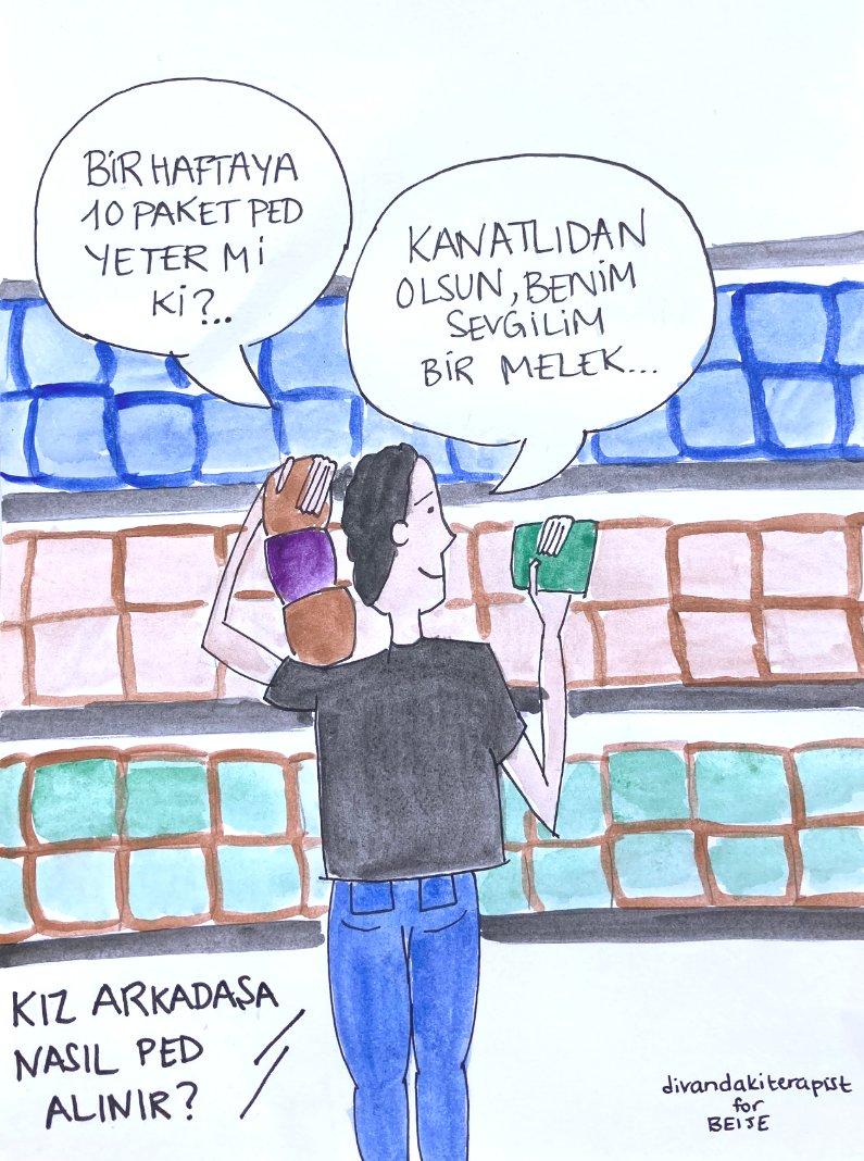 beije (@beijewomen) on Twitter photo Sakın unutmayın beyler, kız arkadaşınız BEIJE ped kullanmayı hak eder! 👩❤️👨
"Kız arkadaşa nasıl ped alınır?"
<a href="/divandakiteraps/">divantakiterapist</a> BEIJE için çizdi. 💛 Sakın unutmayın beyler, kız arkadaşınız BEIJE ped kullanmayı hak eder! 👩❤️👨
"Kız arkadaşa nasıl ped alınır?"
<a href="/divandakiteraps/">divantakiterapist</a> BEIJE için çizdi. 💛