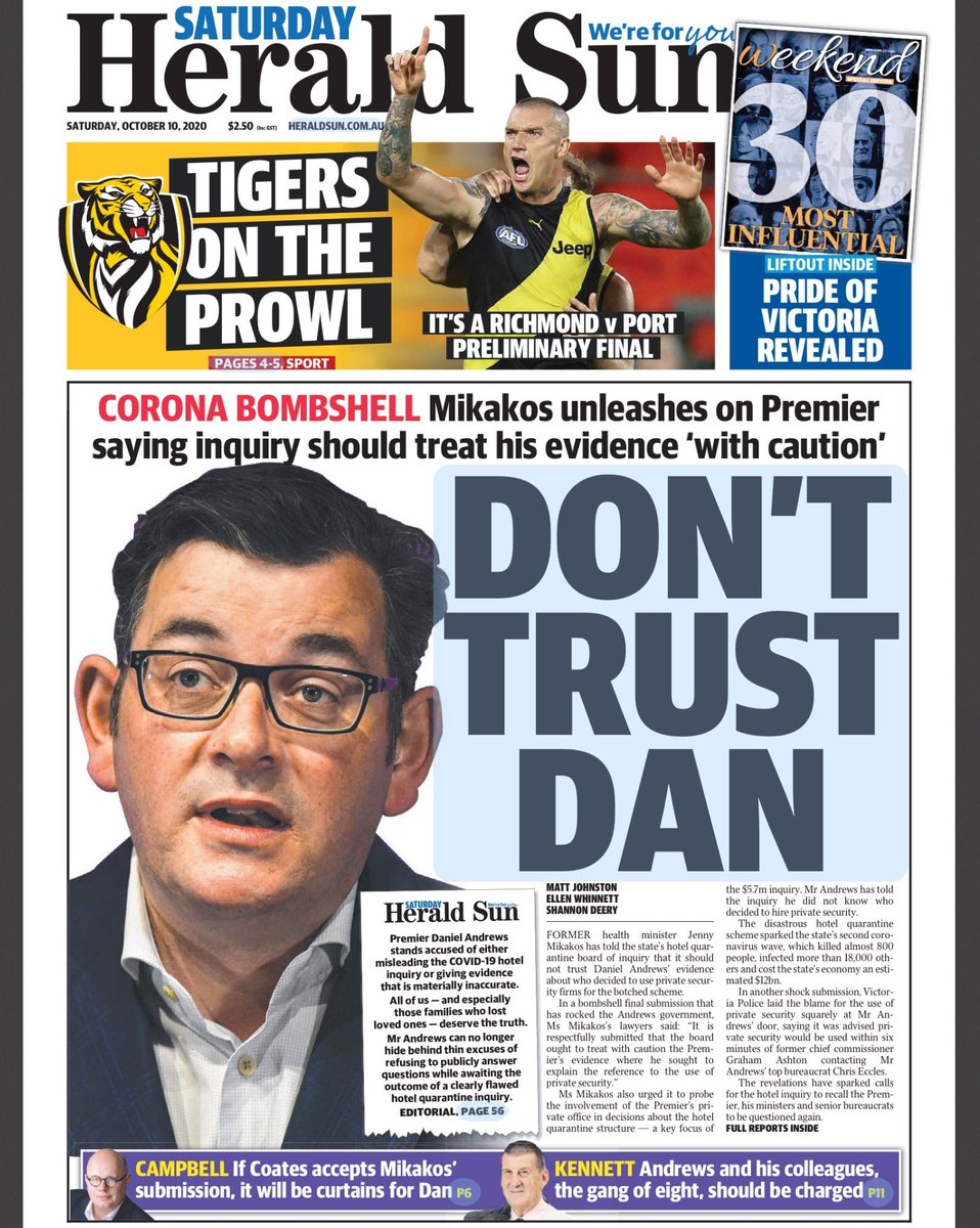 TimjboAU's tweet photo. @PoliBard @FooeyFromPerth @DanielAndrewsMP @mrpford @MikeCarlton01 @JaneCaro And whilst we are at it, wasn't the current Police Commissioner appointed by Dan the acting deputy Commissioner over the bungled Pell case? Everything Dan touches turns to crap.
#CCPDan 
 
https://t.co/9oEcWhAQk4 https://t.co/Ngc9L54jpz