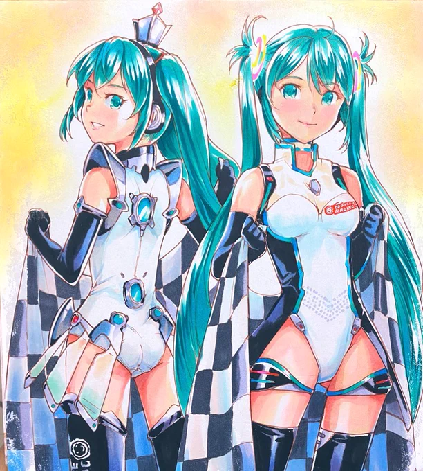 お疲レーシングミクさん¶(⁄•˅̮•∖)⁋ノ?

今週も無事、ゴール出来ました✨✨ 
