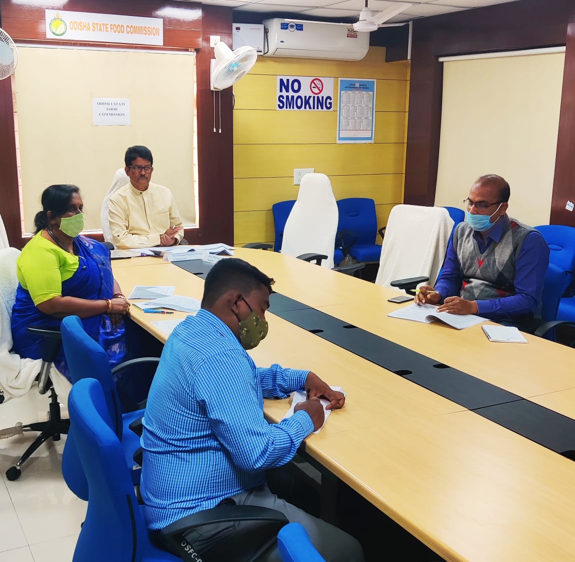 Odisha State Food Commission (@sfc_odisha) on Twitter photo A Virtual review meeting conducted with District officials of #aspirationaldistrict #Koraput to review implementation of various #food #security programmes,covered under #NFSA, 2013 on 22.01.2021
<a href="/Food_Odisha/">FoodOdisha</a> <a href="/fooddeptgoi/">Department of Food & Public Distribution</a> <a href="/OrissaRtf/">Right to Food Campaign, Odisha</a> <a href="/pkmerkap/">pramod kumar</a> A Virtual review meeting conducted with District officials of #aspirationaldistrict #Koraput to review implementation of various #food #security programmes,covered under #NFSA, 2013 on 22.01.2021
<a href="/Food_Odisha/">FoodOdisha</a> <a href="/fooddeptgoi/">Department of Food & Public Distribution</a> <a href="/OrissaRtf/">Right to Food Campaign, Odisha</a> <a href="/pkmerkap/">pramod kumar</a>