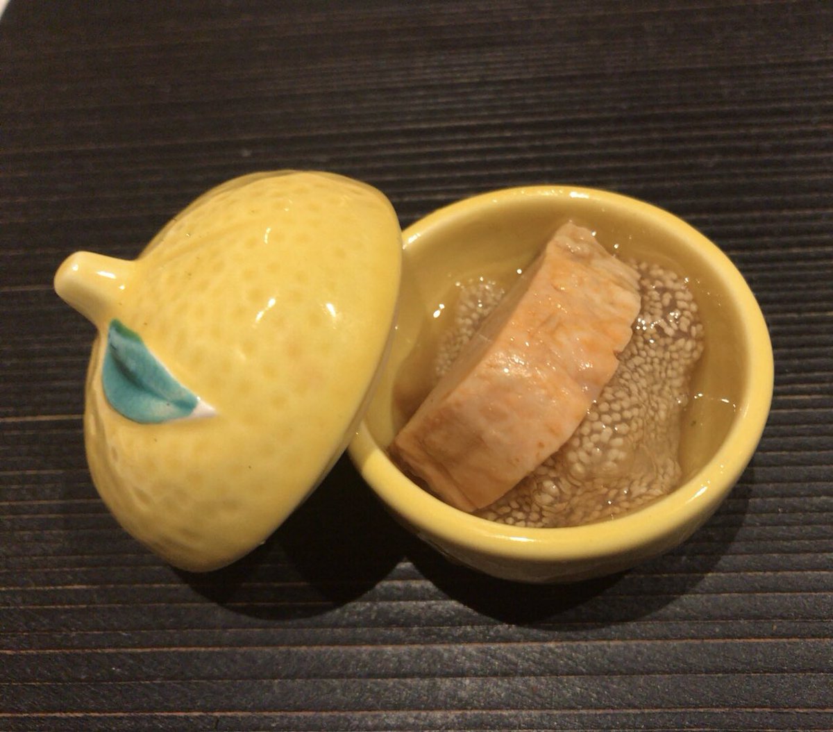 きなこ コース 3 あんこうの肝と真子 卵 あんこうの肝の臭みなし 美味しい 真子も最高 酒菜工房 美味しい料理 素敵なお店 創作料理 コース 器が素敵