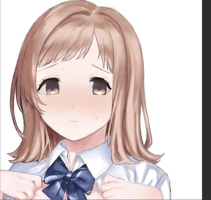 催眠かかってるまのちゃん描いてます。今週中にあげられたらと思ってます! 