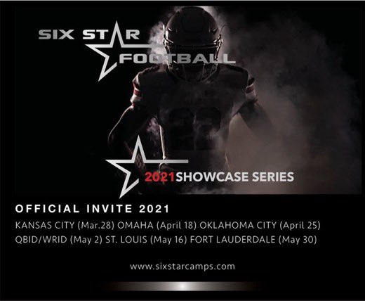 AlanBaileyJr's tweet photo. S/O to @6starfootballFL for the invite!! @321Workout @Cocoa_Schneider @adam_franco @CorneliusBrayb2 #321workout #6starfootball #2021showcase https://t.co/qwvneQaxZi