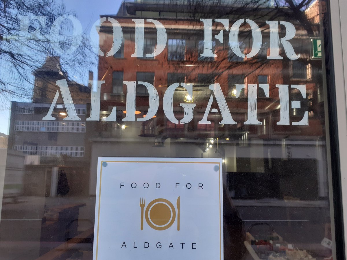 MontyReubenPaul's tweet photo. Food donations welcome today at #FoodForAldgate. Pls RT @AldgateBID @TowerHamletsNow. #FridayThanks to #Emilia'sCraftedPasta @emiliaspasta. https://t.co/rKudGULq2J