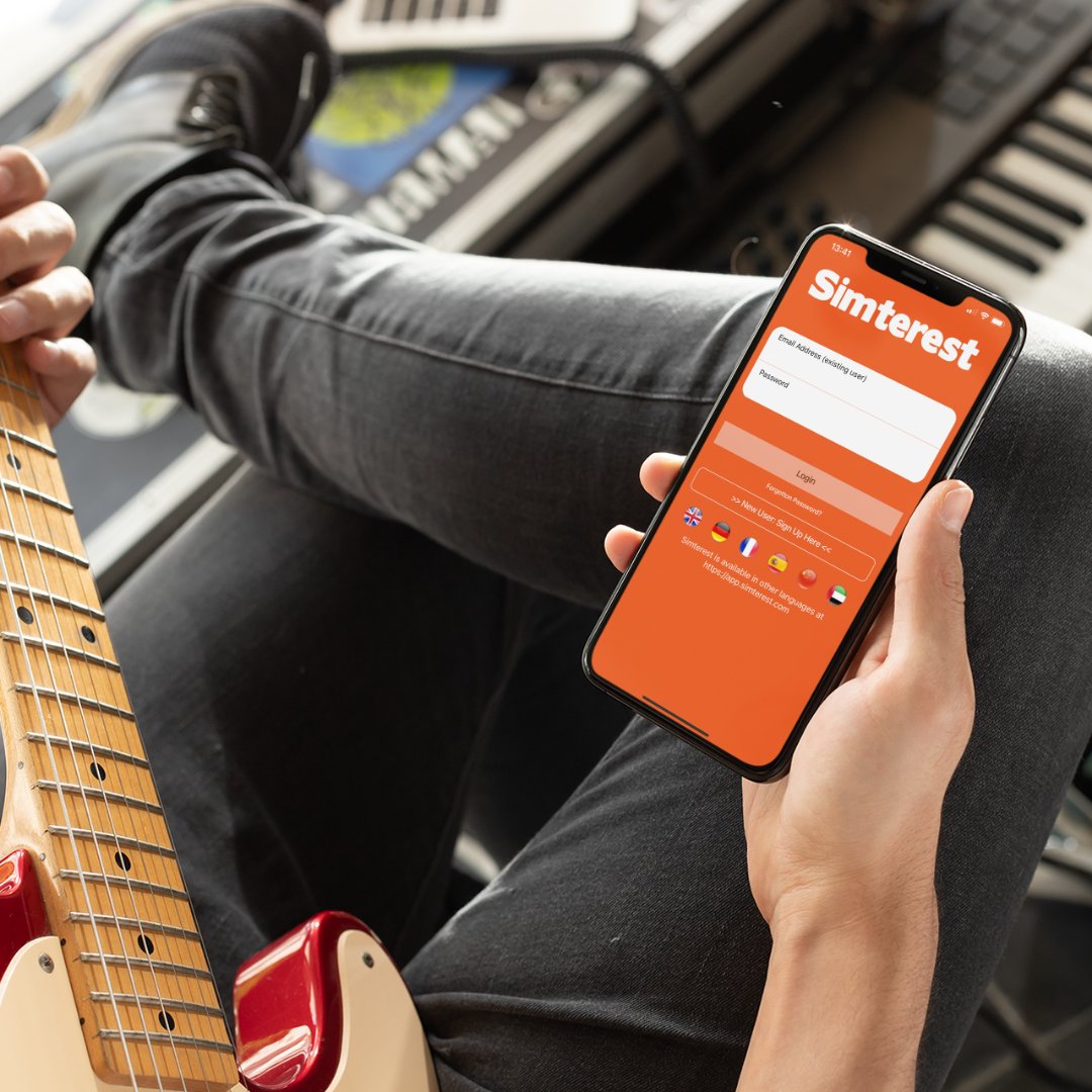 Simterest_app's tweet image. Do you want to meet someone who shares your love for #music? 😍

Simterest can help you! On our unique app, you are able to search for individuals based on their location, #hobbies and passions! 👏🏼

➡️ iOS. &amp;gt;&amp;gt;&amp;gt; zcu.io/IaPz
➡️ Android. &amp;gt;&amp;gt;&amp;gt; zcu.io/pPSe