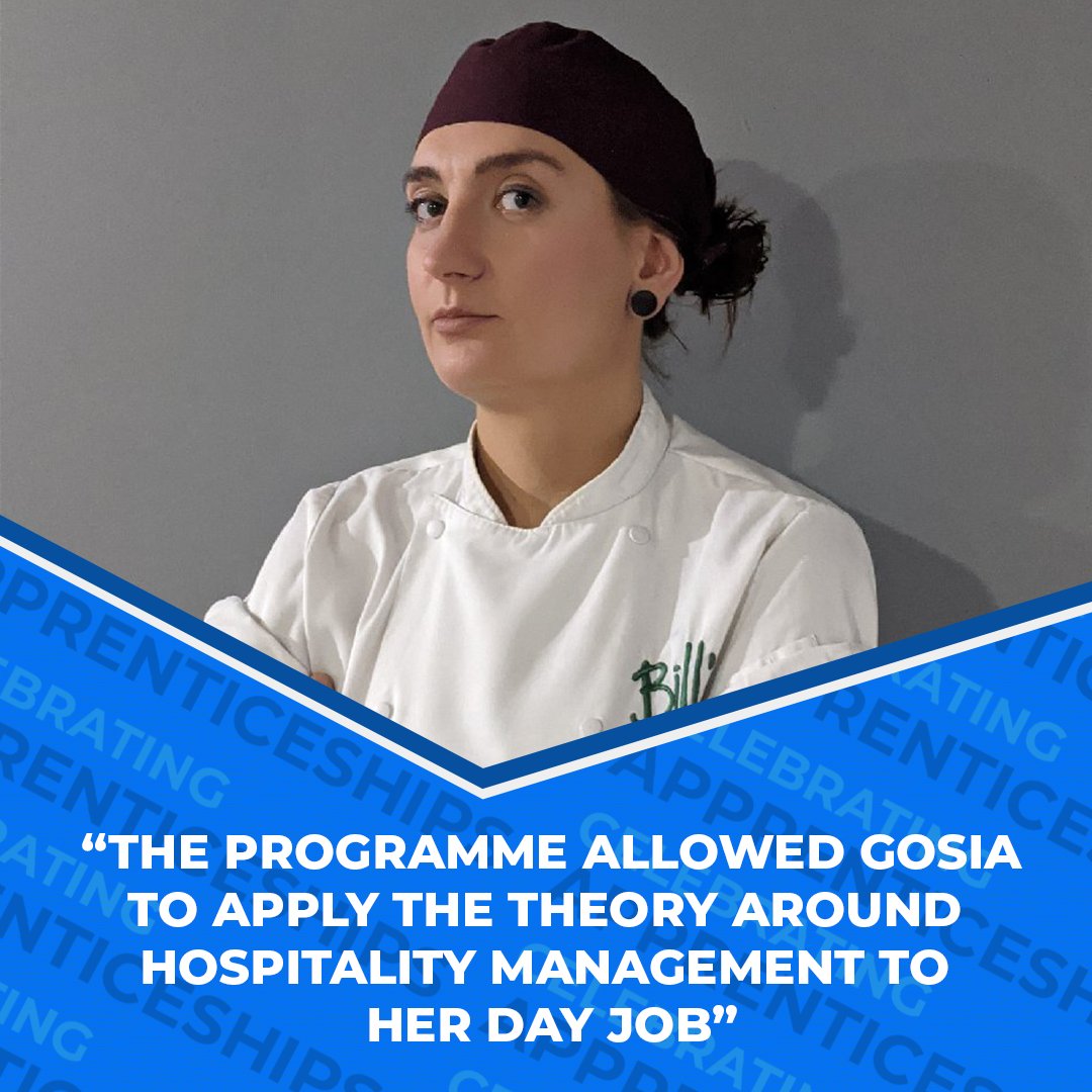 EofEAAN's tweet photo. Fast forward to present day, and Gosia has been heavily involved with food development and curating menu’s to roll out across the national branches of @BillsRestaurant. Read her story here https://t.co/9pdm0VtNrx
#AppClassOf2020 https://t.co/cFbMHVw5ac