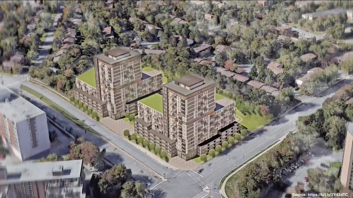 DevelopmentDuff's tweet image. Updated Proposal: 210 Willett St. Halifax

Hazelview Investments is now proposing two 17 storey, mixed-use buildings with 550 units, ground floor commercial, and underground parking for the corner of Willett St. and Dunbrack St. 

More info in video here: bit.ly/2Y43dTC