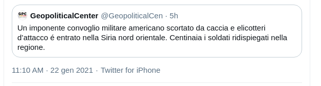 Un solo giorno dopo l'inaugurazione siamo già tornati indietro di 5/6 anni con  #CaschiBianchi, #OsservatorioSirianoPerIDirittiUmani e #AssadCheBombardaISuoi.😞