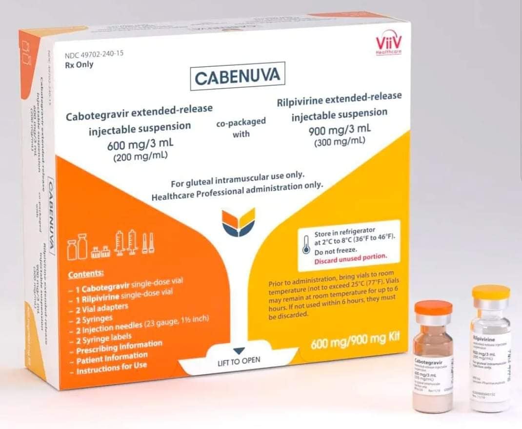 D_Moraa's tweet photo. Great NEWS!

FDA approves first extended-release, injectable drug regimen  for adults living with HIV (monthly dosing).

The world will soon transition to an injectible ARV less demanding than the daily pills and this will boost adherence. https://t.co/rnCYcLaJVr