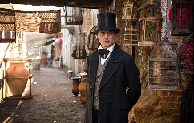 20) Another element of the palette was for the character Erasmus Nash, played by Art Malik. These scenes are largely separate in time & place from the rest of the narrative...