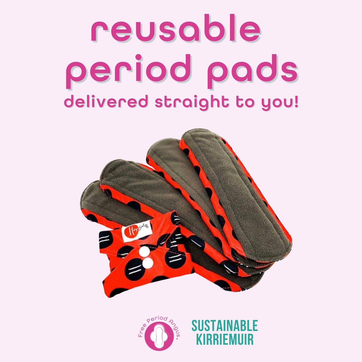 AngusCPP's tweet photo. Wow on day one we had over 480 requests for the @HeyGirlsUK reusable pads! Making a change to these products not only helps your budget but is great for the environment. Sign up at https://t.co/AvDoRzF87W
The pack comes with a handy wet bag #AngusPeriodPledge ππΌ https://t.co/BlUKfWXJMh