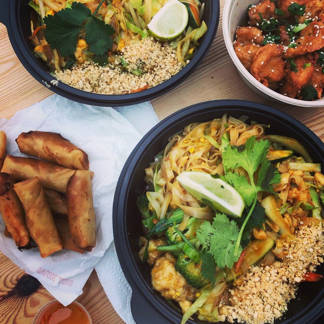 boxpark's tweet photo. Vegan masters #cookdaily are back Tues-Sat for delivery via @Deliveroo only! #veganuary just got very interesting ๐ฑ๐คฉ https://t.co/mj3NB2zgJC