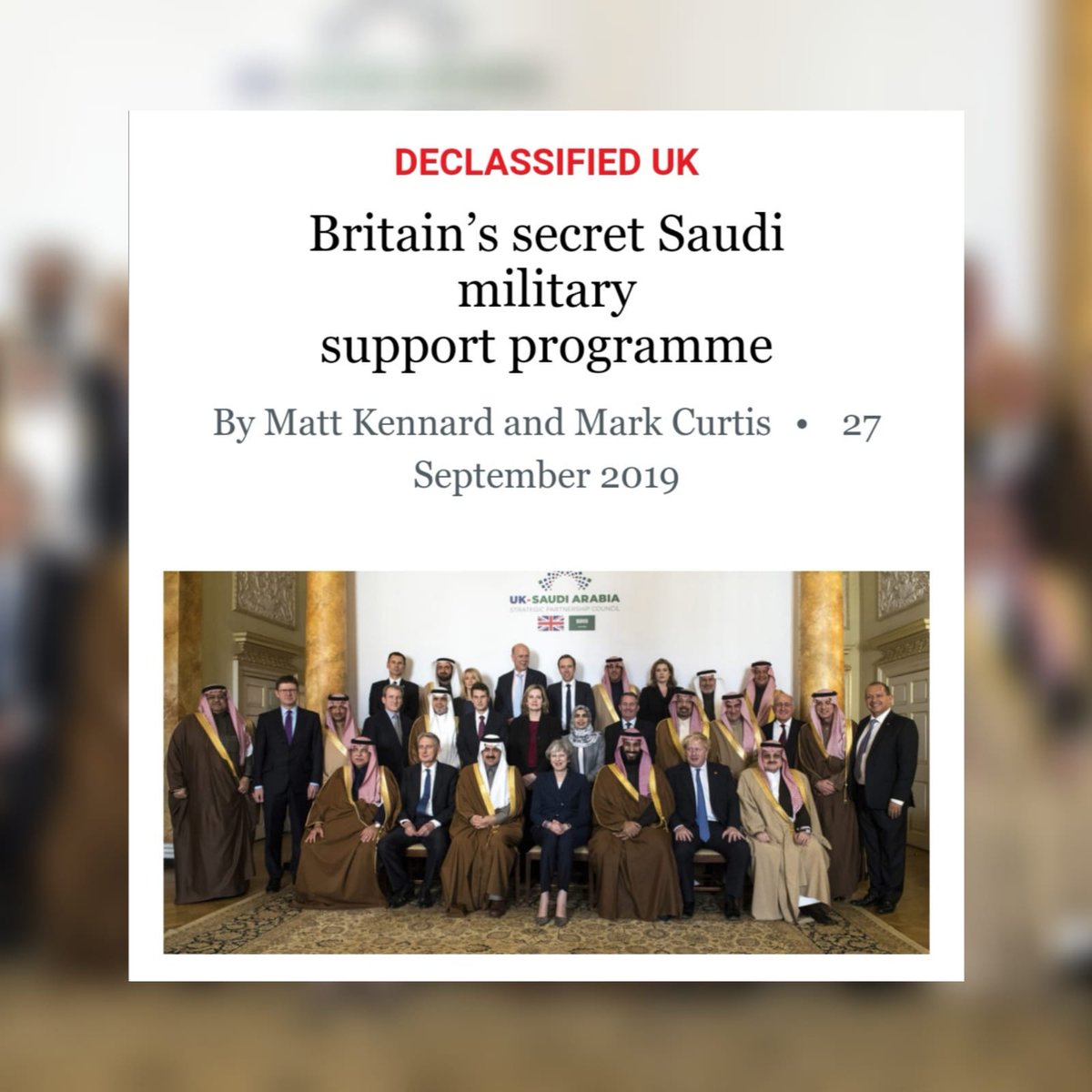 Declassified UK tweet media