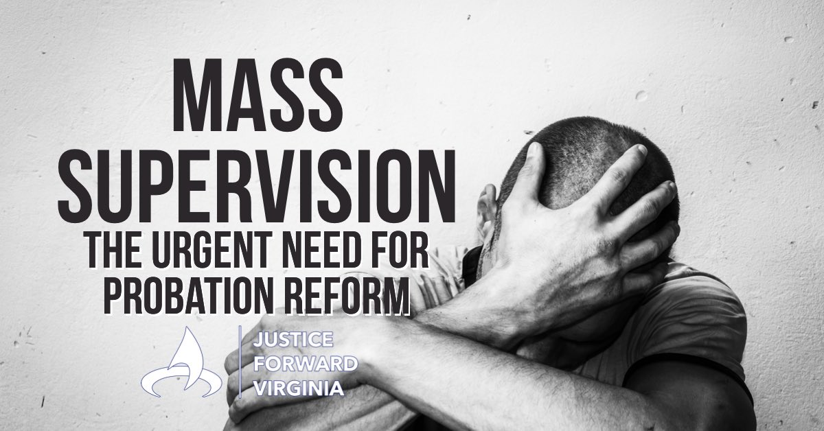 Chief Patron  @DonScott757 ‘s HB2038, seeks to end “mass supervision”—millions of Americans who, although not in jails/prisons, remain tethered to the system w/ community supervision such as probation or parole—set up to end up right back in prison. 5/9  https://justiceforwardva.com/blog/probation-reform