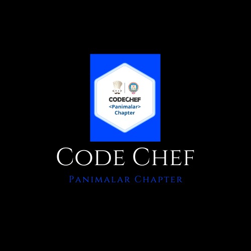 codepanimalar's tweet image. We will start our activity soon, Stay tuned with us👥.
Leads: @KumaranKM4, @minaam_tamir 

.
.
Follow us for the more updates
#coding #code #codechef
#coder #chapter #technology