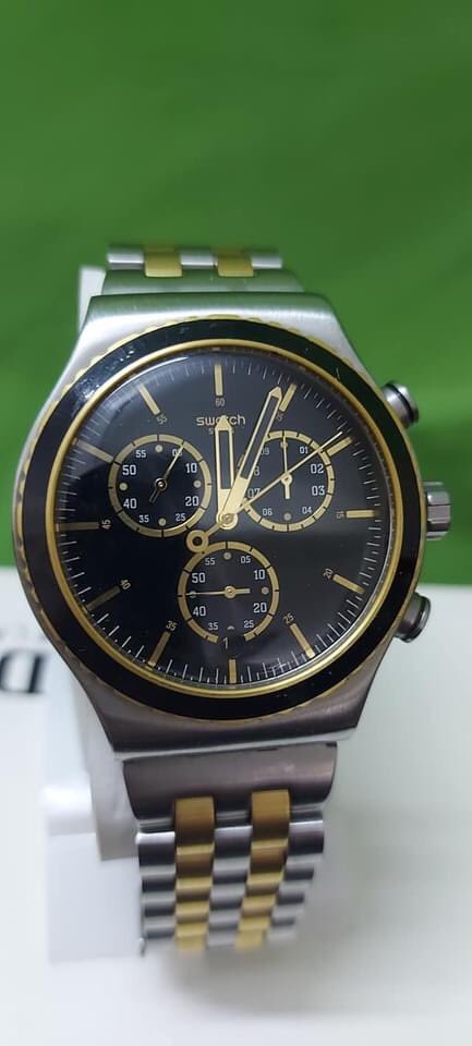 TheWatchShop1's tweet photo. #Swatch Irony #Swiss #Quartz Stainless Steel Strap, Gray, 21 Casual #Watch (Model: SR 935 SW) #Preownned 
#Price 9000

Irony
Watch Size: 43 mm round case with push/pull crown
#Water Resistance: Up to 100 feet

For more info.
https://t.co/Pm9h65FR93
📱 03180808408 https://t.co/sbDCX2myEk