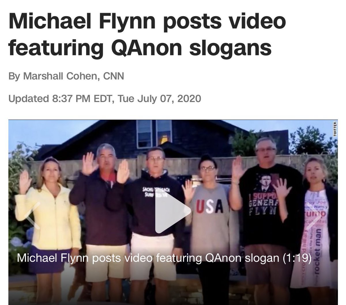 General Charles Flynn had to KNOW his siblings and other relatives were planning the Capitol insurrection. It’s all over the Internet. Why didn’t he tell his brother to stand down or face being chargedHe knows Qanon is a domestic terror threat...