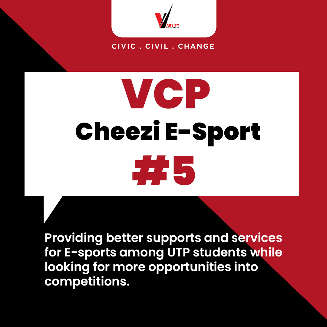 VCPUTP's tweet photo. β VCP MANIFESTO β
Manifesto plays an important role in an organization to show our credibility in improving or creating a new future.
.
Introducing VCP's another 3 manifestos:
4. Club Empowerment
5. Cheezi E-Sport
6. WeShare
#VCPUTP #UTPinMe
#InVCPWeTrust
#UTPElection2021 https://t.co/VXjJRNNqhU