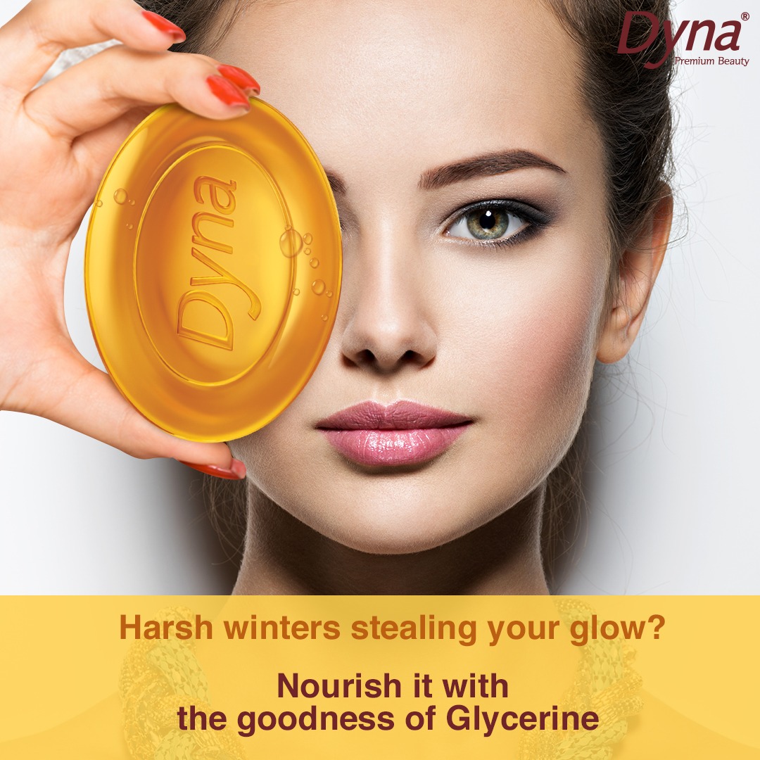 Is the winter season making your skin dry and dull? Opt for the natural goodness of Dyna for glowing skin! 

#TheDynaLook #DynaCare #Dyna #IndianSoap #winterseason #glowingskin