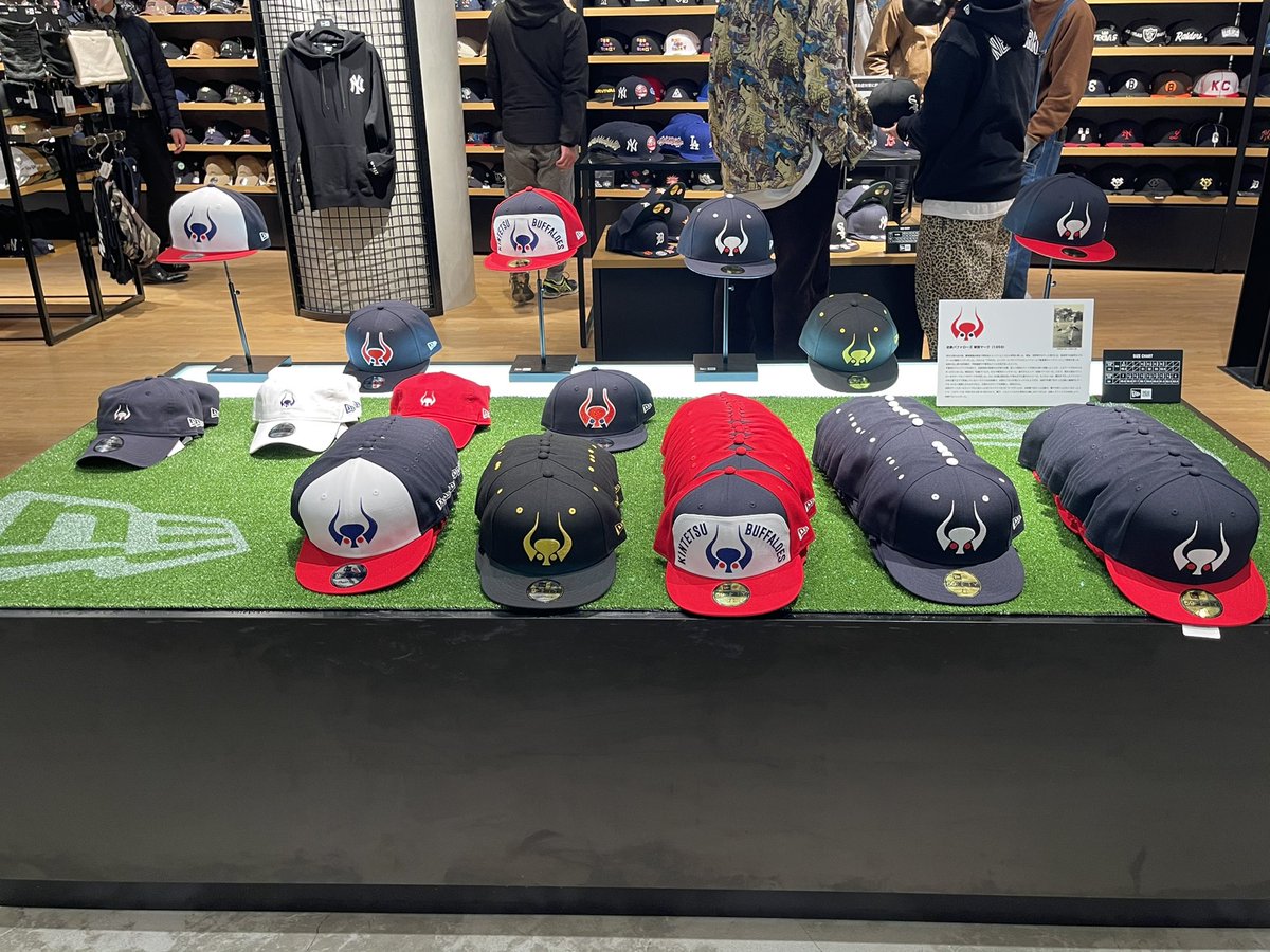 NEW ERAの大阪近鉄バファローズのキャップを購入しました。 入口の最も