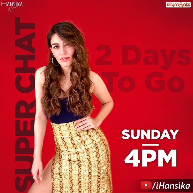 Only Hansika tweet media