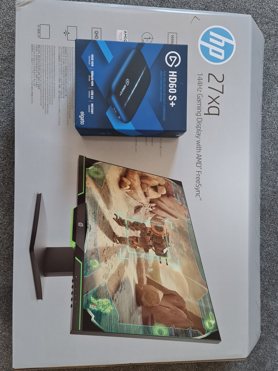 Was about time I finally got myself a gaming monitor. Upgrades to the set up. Love to see it!