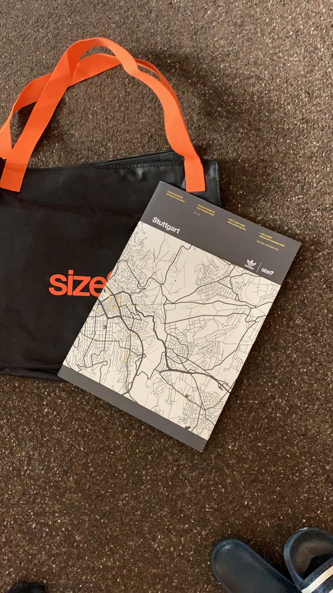 @AlexChatterton you are a top man. Sent me the #adidasstuttgart booklet and Size? bag for free. @adiFamily_ @RetroSolesUK
