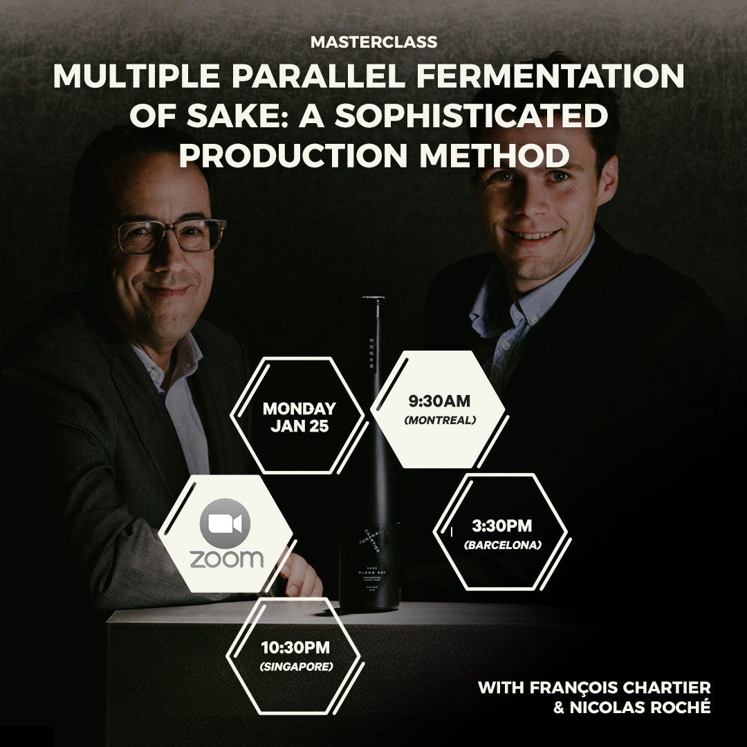 Tanaka1789's tweet photo. Want to learn about #sake? Check out our next masterclass on @Tanaka1789's #SakeGraphy: "Multiple parallel fermentation of sake".
Next Monday 3:30pm (Barcelona), by Zoom
#tanaka1789 @papillesetM #sakerevolution #FirstSakeBlend #ArtofSakeBlend https://t.co/nW54i21fx1 https://t.co/zKvn94oEfZ