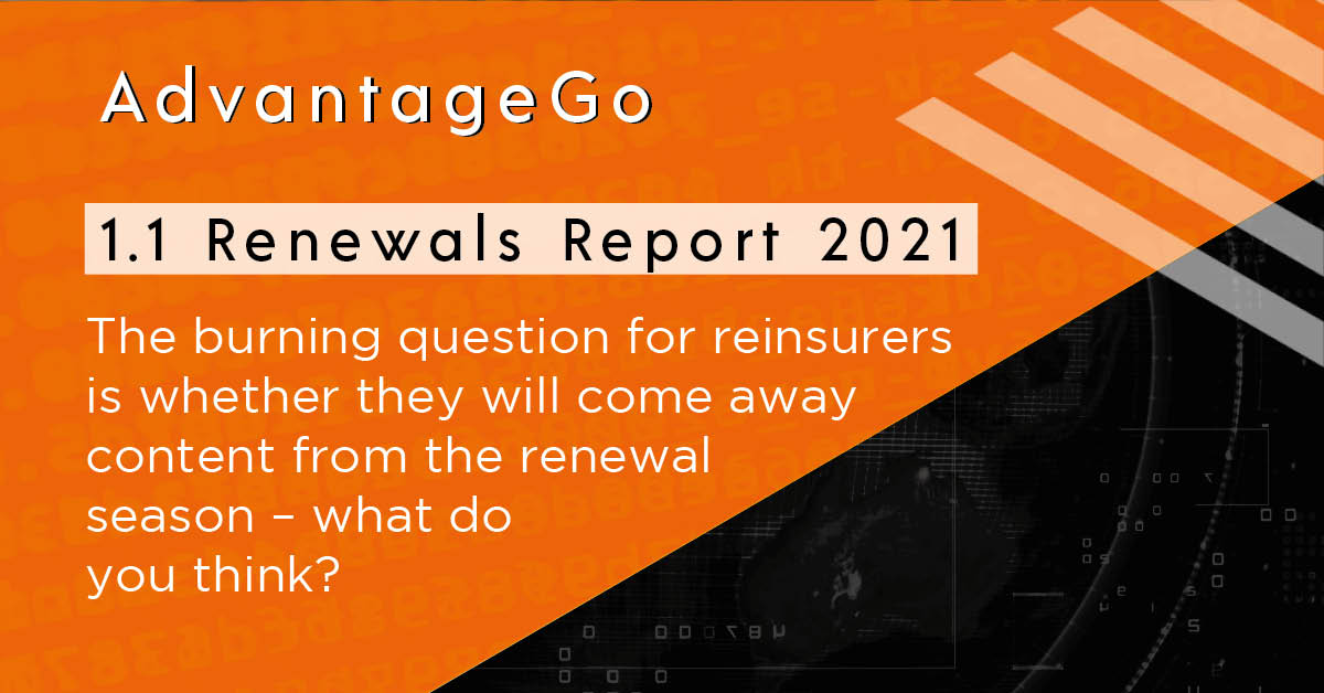 𝗡𝗲𝘄: 𝟭.𝟭 𝗥𝗲𝗻𝗲𝘄𝗮𝗹𝘀 𝗥𝗲𝗽𝗼𝗿𝘁 𝟮𝟬𝟮𝟭- 𝗧𝘂𝗿𝗻𝗶𝗻𝗴 𝗮 𝗖𝗼𝗿𝗻𝗲𝗿
Get your copy of our report that captures all the key stories that generated the most buzz during this 1.1. renewals season advantagego.com/downloads/rene… #insurance #reinsurance #insurancenews