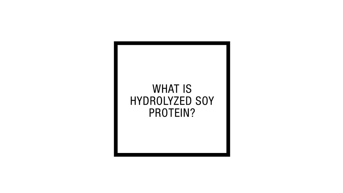 Hydrolyzed Soy Protein is made by breaking down large soy protein molecules into their smaller, constituent amino acids. As a #skincare ingredient it increases the ability of the skin to hold moisture and effectively fights wrinkles by oxygenating the skin.

#ingredients