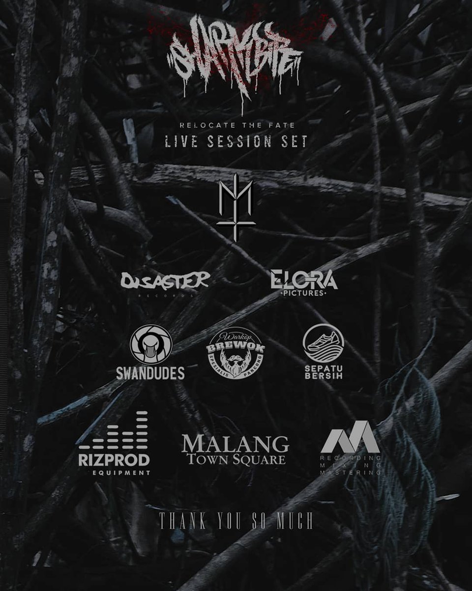 Sharkbite (@sharkbitemchc) on Twitter photo Now available! Our live session set presented by <a href="/maternalDSSTR/">MATERNAL DISASTER</a> watch now before it's too late!
Thanks to :
<a href="/dsstrrecs_/">Disaster Records</a>
<a href="/swandudes/">SWANDUDES MALANG IDN</a>
<a href="/warkopbrewok/">brewoque</a>
<a href="/sepatubersih/">Sepatu Bersih</a>
<a href="/AAstudiomusik/">AAstudio</a>
Rizprod Equipments
Malang Town Square
Elora Pictures Now available! Our live session set presented by <a href="/maternalDSSTR/">MATERNAL DISASTER</a> watch now before it's too late!
Thanks to :
<a href="/dsstrrecs_/">Disaster Records</a>
<a href="/swandudes/">SWANDUDES MALANG IDN</a>
<a href="/warkopbrewok/">brewoque</a>
<a href="/sepatubersih/">Sepatu Bersih</a>
<a href="/AAstudiomusik/">AAstudio</a>
Rizprod Equipments
Malang Town Square
Elora Pictures