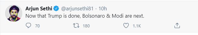 13. Do you think people like James Roy cheering for Biden without any reason. Connects the dot and you will arrive at a very scary conclusion