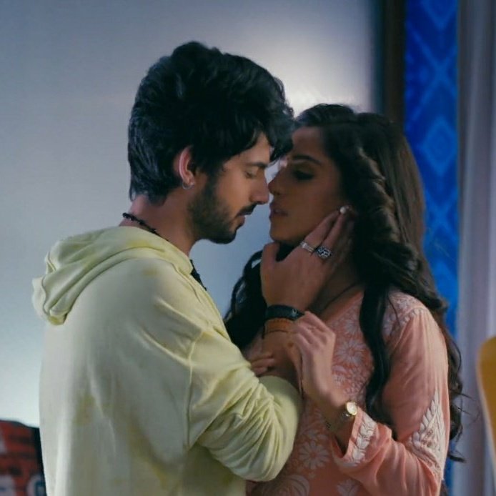 But they fell in love with each other. She was very happy with him, she was reliving her younger life with him what she missed after taking Saransh's responsibility. They were living happily. They were enjoying their family. This was Best phase of her life.There was no pain.