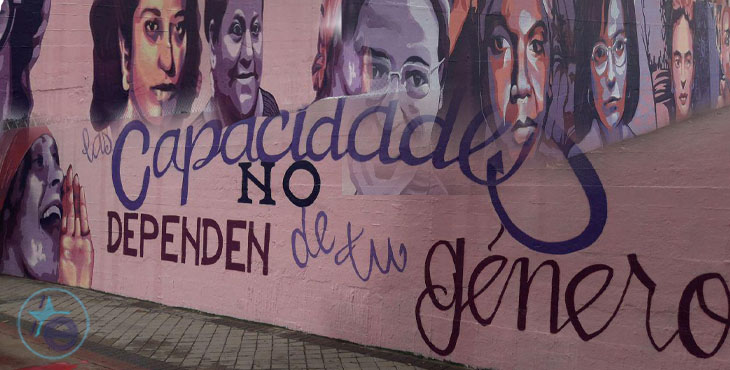 Nemesiswings's tweet photo. Compañeras, llenemos esto con el mural que quieren borrar PP, Ciudadanos y Vox en Madrid. Pongámoslo en la cabecera de nuestro perfil todas. https://t.co/4JUP4APyrx