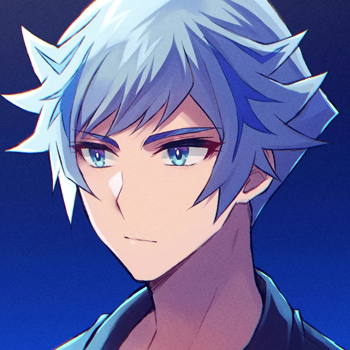 VRAINS 遊作と了見(an…nの表紙みたいな…) 