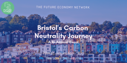 ** Bristol's Carbon Neutrality Journey ** We welcome back representatives from @BristolCouncil, Bristol's One City Environmental #Sustainability Board and City Leap to discuss how #Bristol's 2030 #carbonneutrality commitment has progressed. thefutureeconomynetwork.co.uk/upcoming-event…