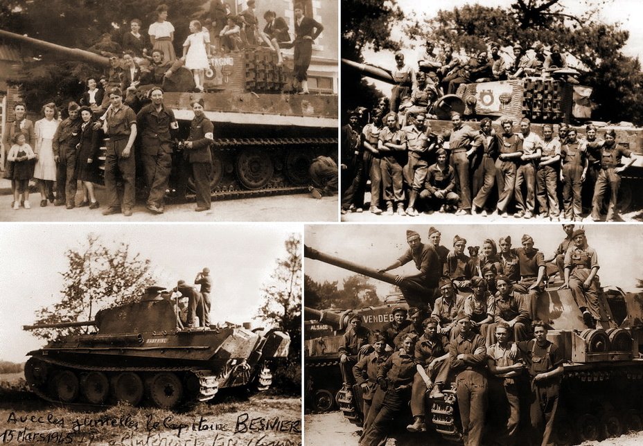 Some lighter vehicles did see more service, such as motorbikes, field workshops, lorries etc - but wrangling guarantees for fuel allocation could be an pig and once they broke down, well that was it.Then again the French did get a few Tigers etc running (for another day)... /19