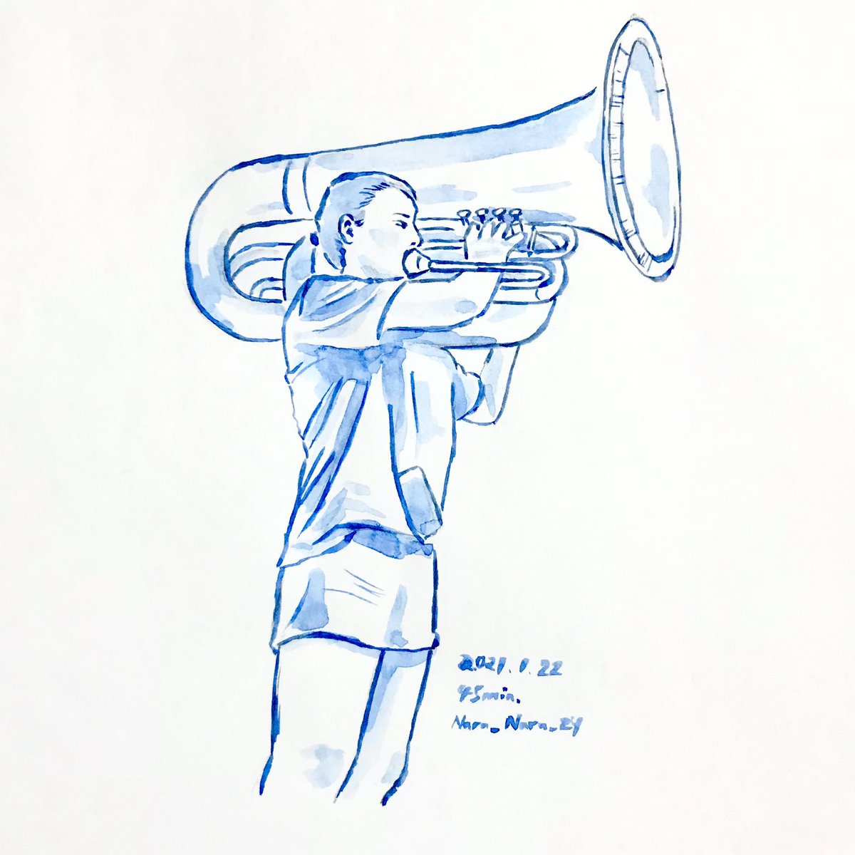 無料でダウンロード かっこいい トランペット イラスト 女の子 かわいい女の子の世界