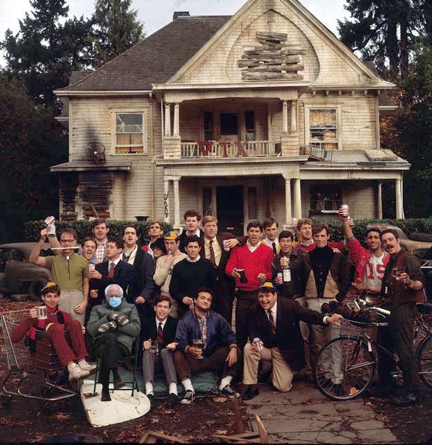 #BernieSanders #BernieSandersMittens #berniesmittens #animalhouse #nationallampoon’s