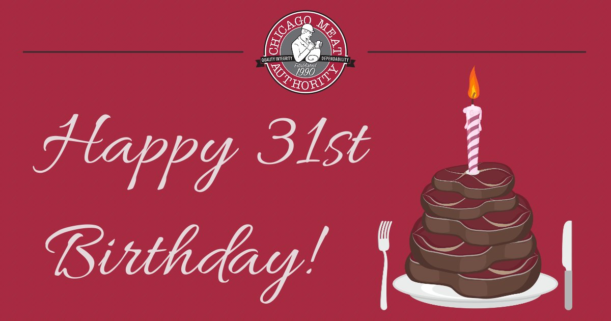 chicago_meat's tweet photo. Today we celebrate 31 years being the preferred supplier of our customers, the preferred customer of our strategic suppliers, and a model employer in our industry! #Established1990 #YourAuthorityOnQualityMeat https://t.co/JbnN3ckgQn