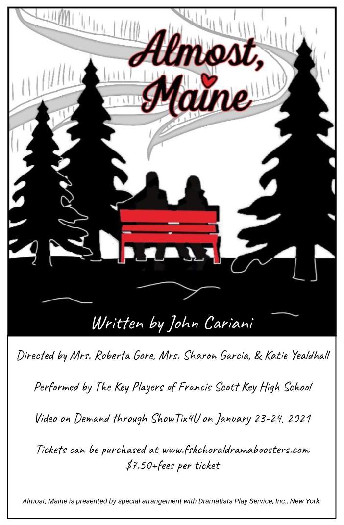 We are so excited for <a href="/FskDrama/">FskDrama</a> Key Players performance of Almost Maine this weekend! Get your tix to stream at home at fskchoraldramaboosters.com