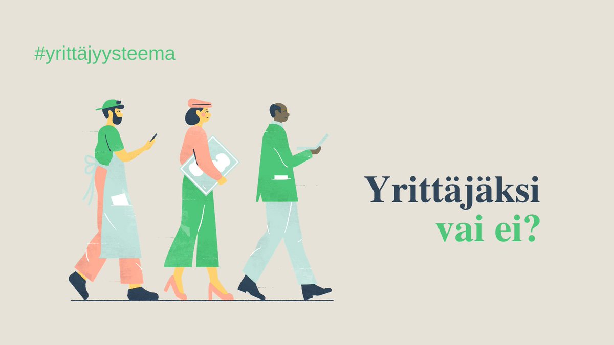 Tammikuun viimeisellä viikolla Uusyrityskeskus-verkoston viestinnässä on yhteisenä teemana Yrittäjäksi vai ei. Seuraamalla aihetunnistetta #yrittäjyysteema näet aiheeseen liittyviä julkaisuja. #yrittäjyys #uusyrittäjät #yritysneuvonta
