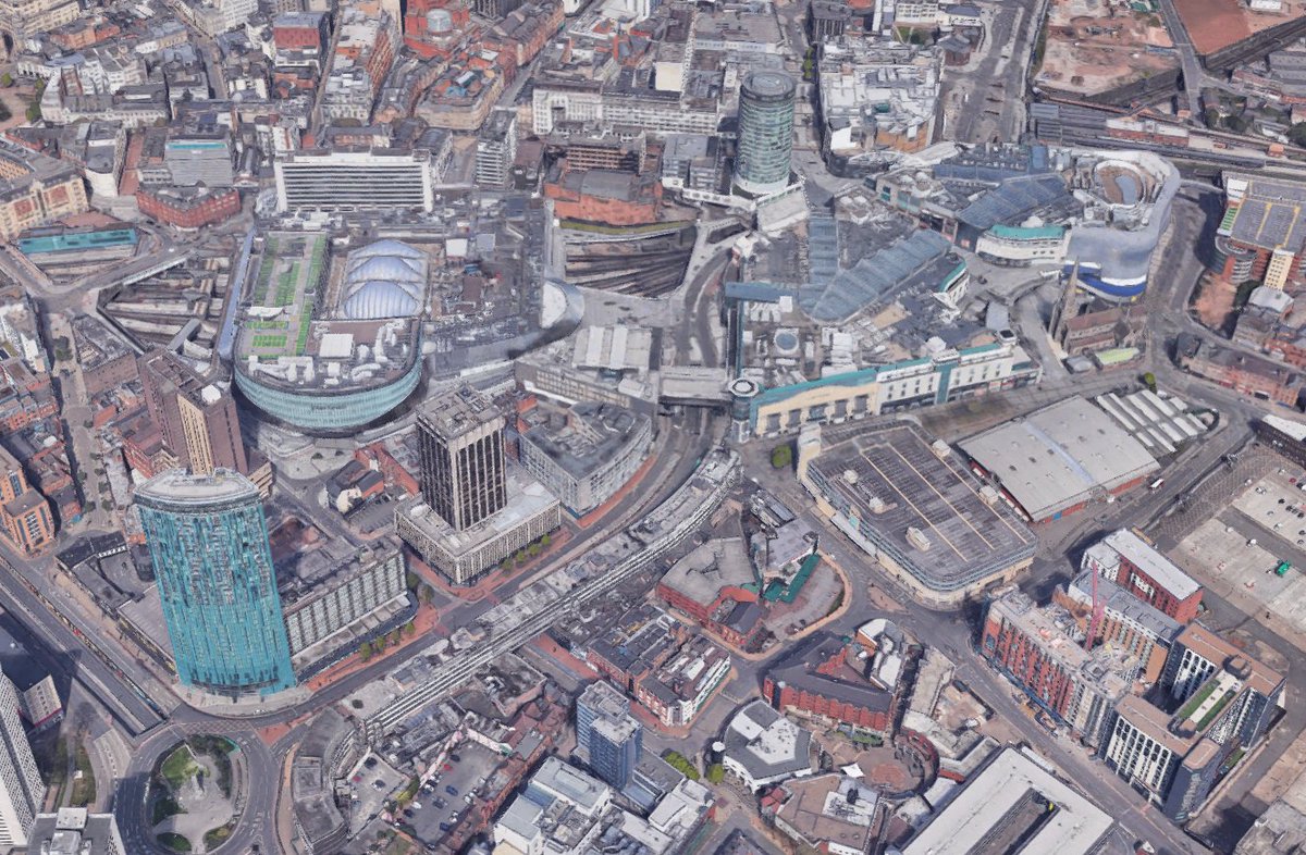luckily, again, much of that has now changedleft hand image from previous tweet is now southside and the bullring, while the right hand image is 'Exchange Square' (Moor Street)still work to do however, goes to show how long it takes to correct these mistakes!!