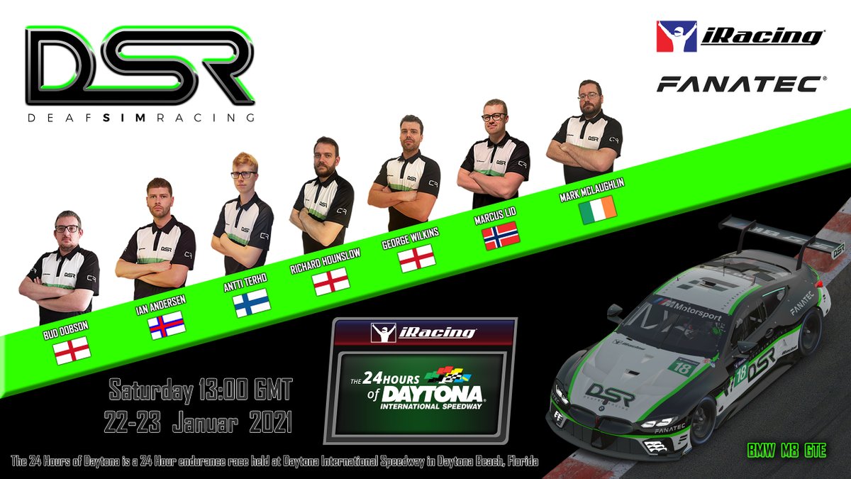 💥A big day tomorrow! The first <a href="/iRacing/">iRacing</a> special event of the year, 24 hours of Daytona. We are ready to roll! 🏎️🏁