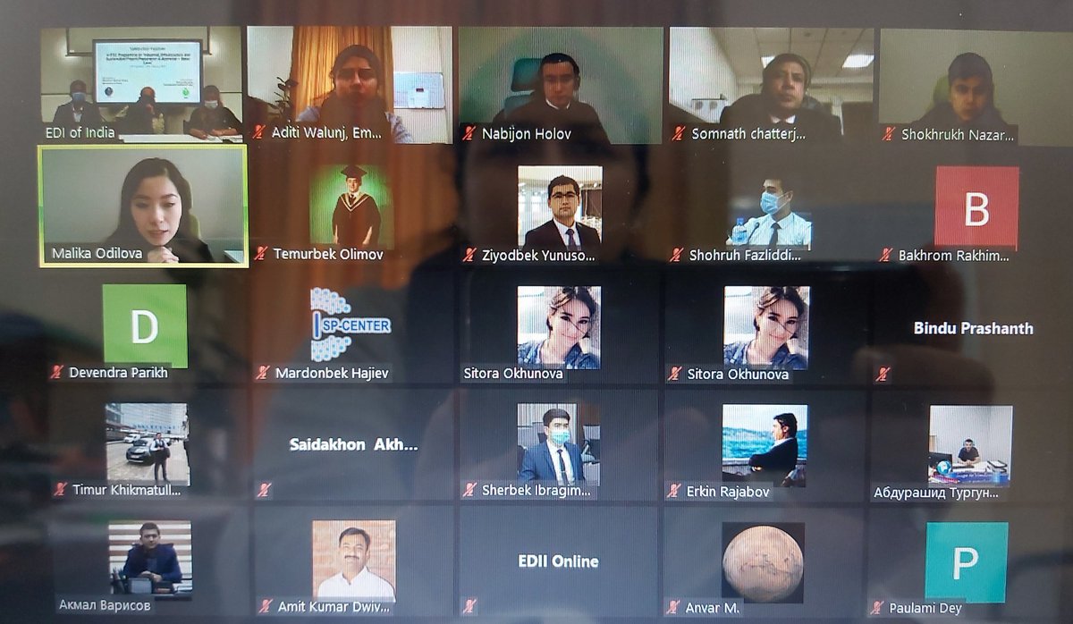 amb_tashkent's tweet image. 22 officials from Ministry of Innovative Development of #Uzbekistan participated in 12-day long #eITEC prog on ‘Industrial, Infrastructure &amp;amp; Sustainable Project Preparation &amp;amp; Appraisal’ by #ITECnetwork of @MEAIndia &amp;amp; @EDIIAhmedabad. @dpa_mea @DrSJaishankar @MOS_MEA @VikasSwarup