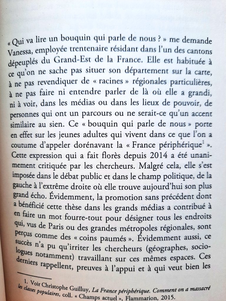 FaycalJelil's tweet photo. #LectureWeekEnd
@BenoitCoquard, livre "Ceux qui restent, faire sa vie dans les campagnes en déclin"
Mieux comprendre les #jeunes en #ruralite. https://t.co/nQVCQPoiBu